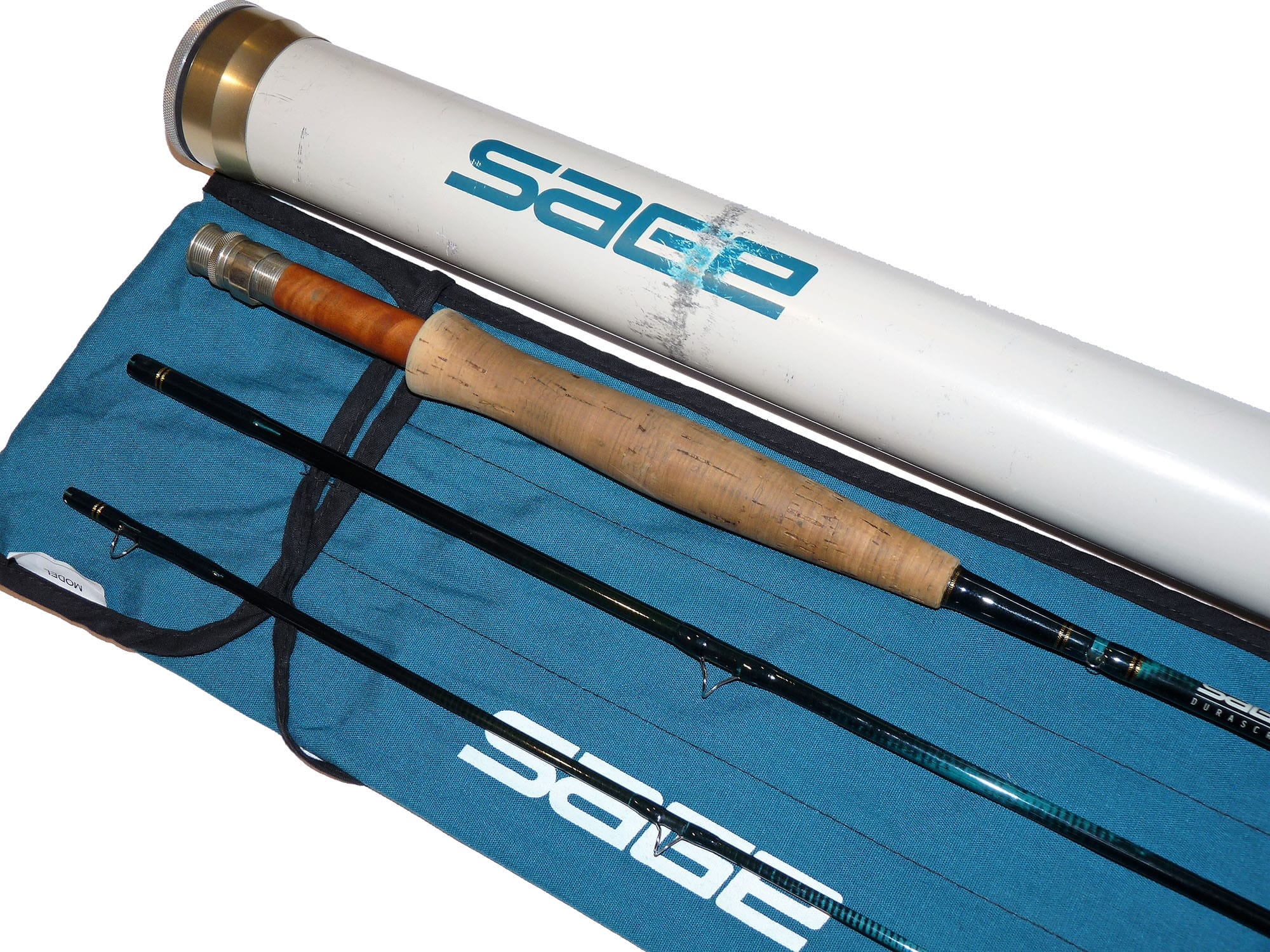 Sage SP 690-3 Graphite IV three piece trout fly rod line #6 with bag and  tube