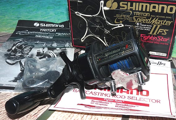 Vintage Shimano Triton Speedmaster III 6:1 Star Drag Fishing Reel Very  Nice! | eBay