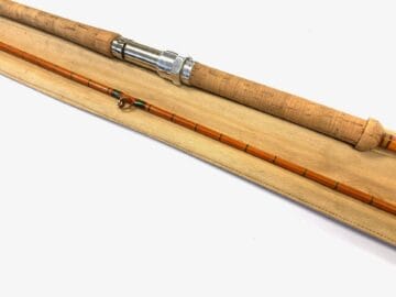 Hardy LRH No 1 Spinning 8′ 6″ Cane Two Piece Rod With Bag