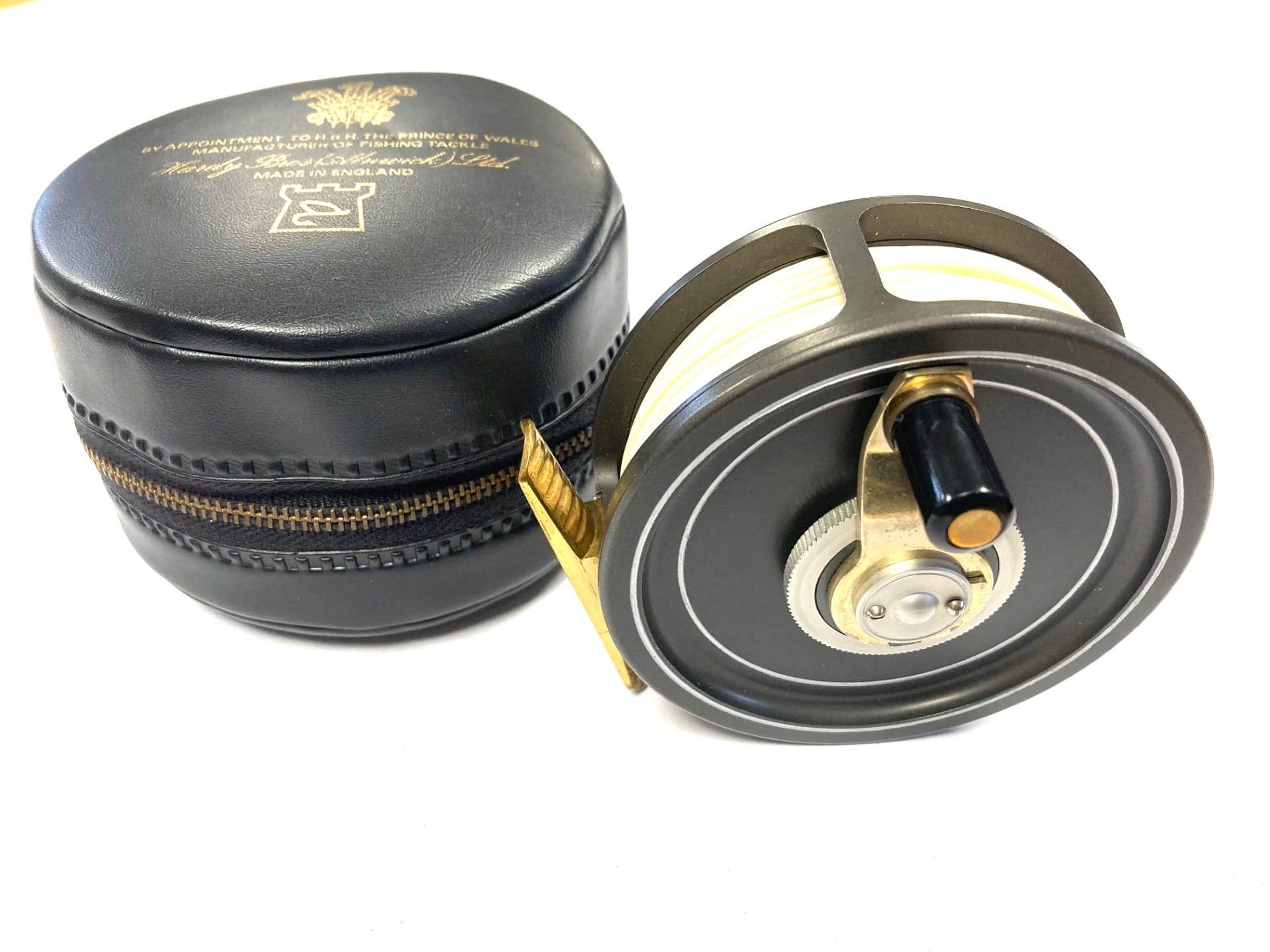 Hardy Ocean Prince One First Edition Fly Reel #078 With Hardy Pouch