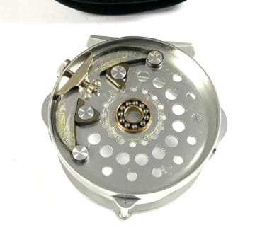 Hardy 3 3/4″ Lightweight Bougle MK VI salmon fly reel with Hardy 3 3/4″ Lightweight Bougle MK VI salmon fly reel with