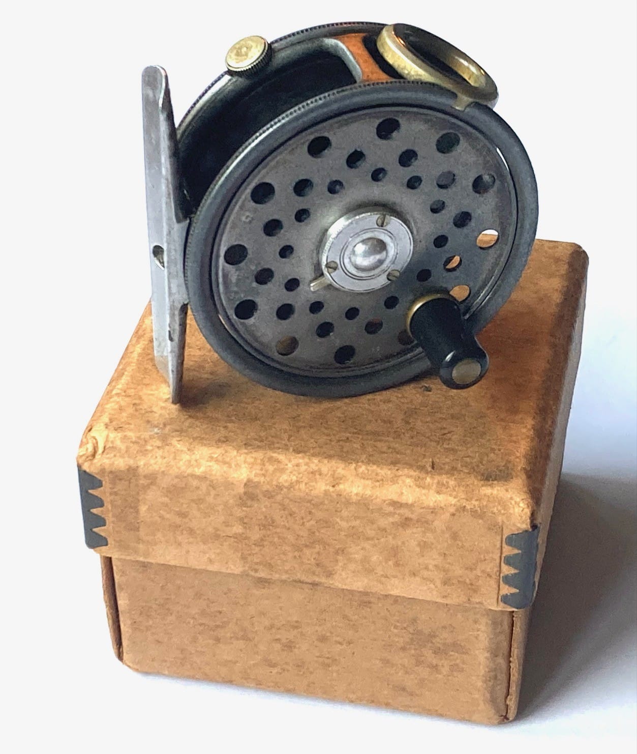 Hardy St George Junior 2 9/16th Vintage Trout Fly Reel With Line Guard &  Box RARE