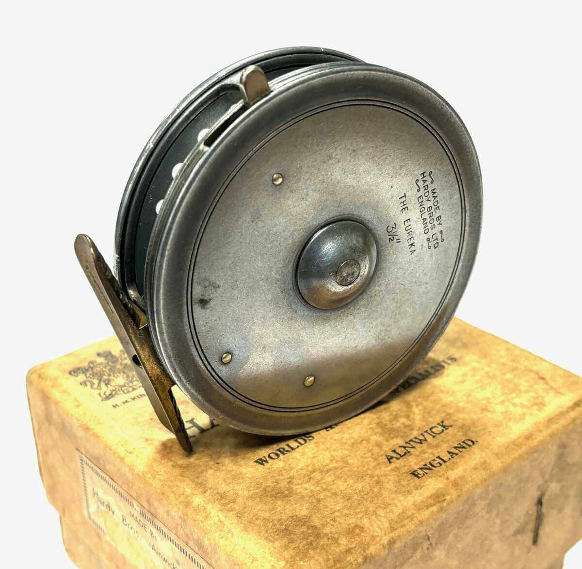 Hardy Eureka 3.5″ Vintage Alloy Trotting Centrepin Reel With