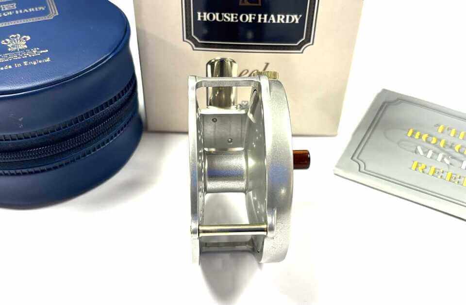 Hardy Bougle MK IV 3″ Trout Fly Reel With Case Unused Mint