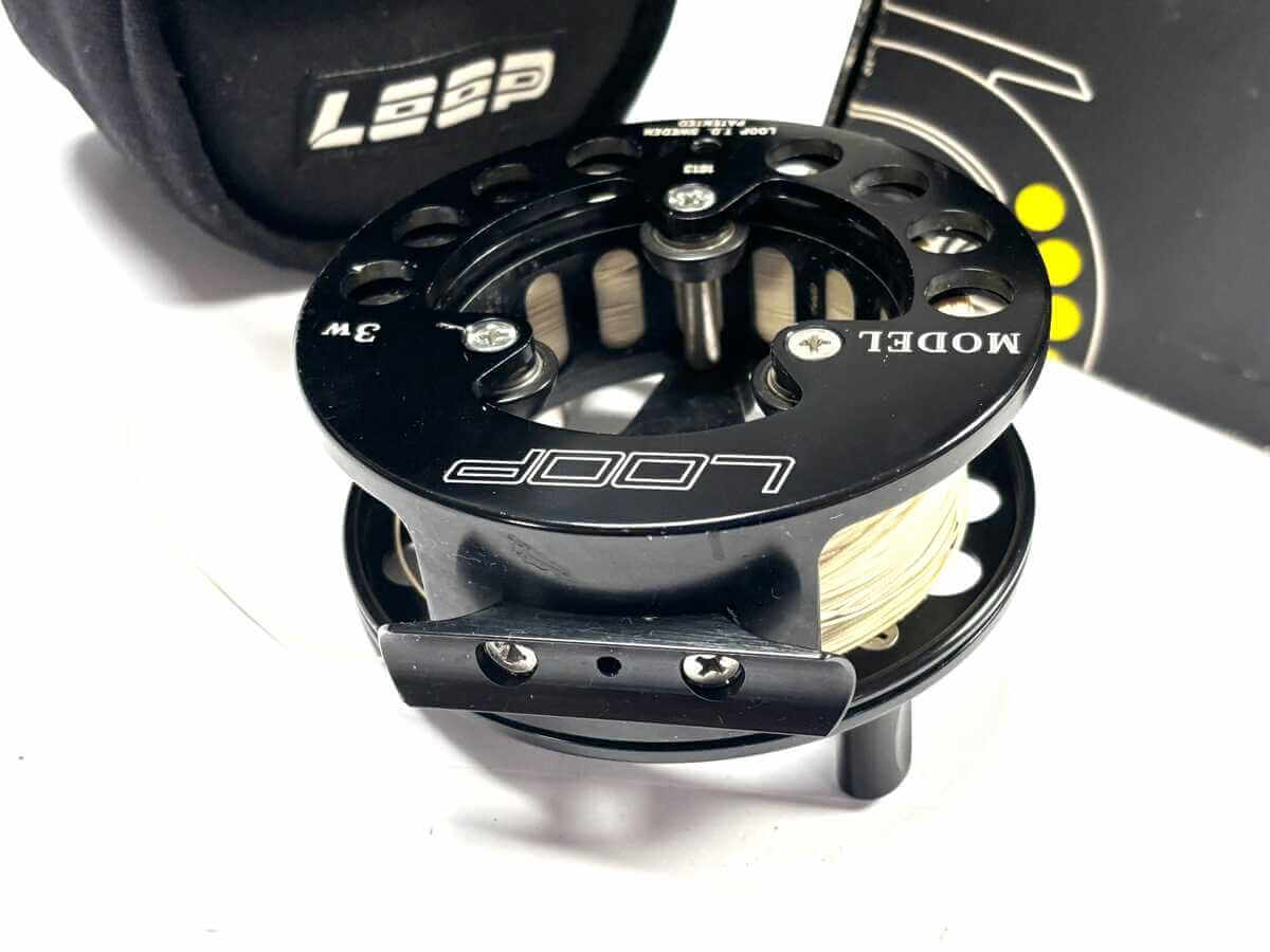 Traditional LOOP Sweden 3W 4.25″ Fly Reel With Pouch Box
